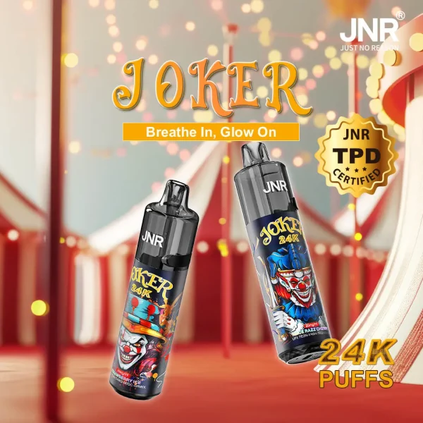 JNR Joker 24K PUFF Refillable Vape 24000 Puffs