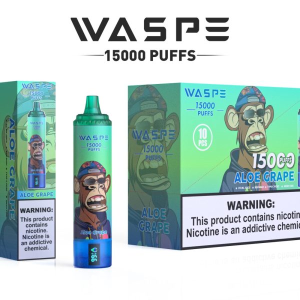 WASPE 15000 PUFFS Disposable Vape Wholesale Price - Image 2