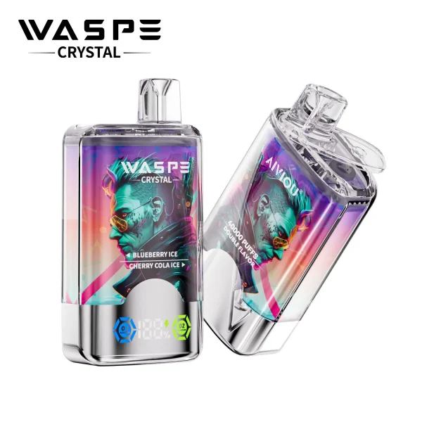 WASPE Crystal 40000 PUFFS Disposable Vape Double Flavor