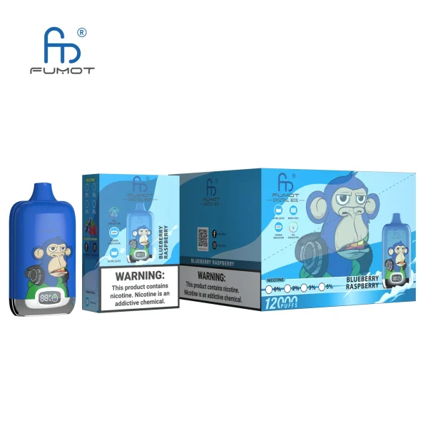 Fumot Digital Box 12000 Puffs Disposable Vape