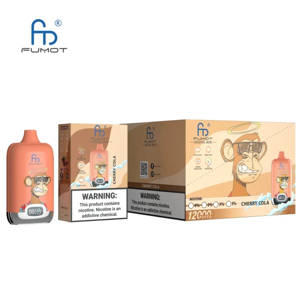 Fumot Digital Box 12000 Puffs Disposable Vape