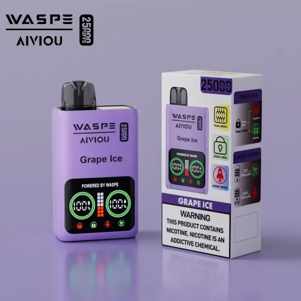 WASPE 25000 PUFFS Dual Mesh Box Disposable Vape