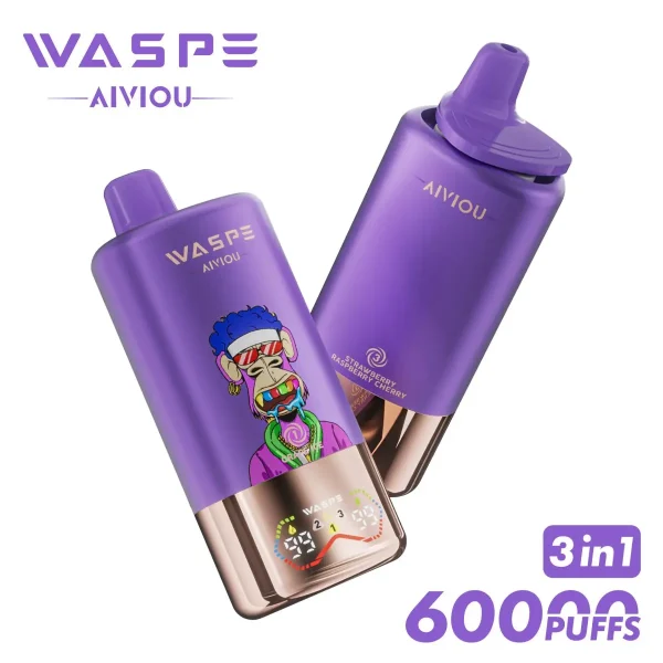 WASPE 3 in 1 60000 PUFFS Triple Flavor Disposable Vape