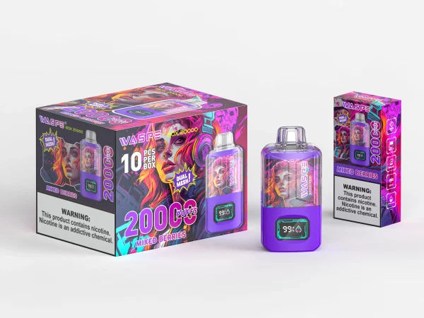 WASPE 20000 PUFFS Dual Mesh Box Disposable Vape