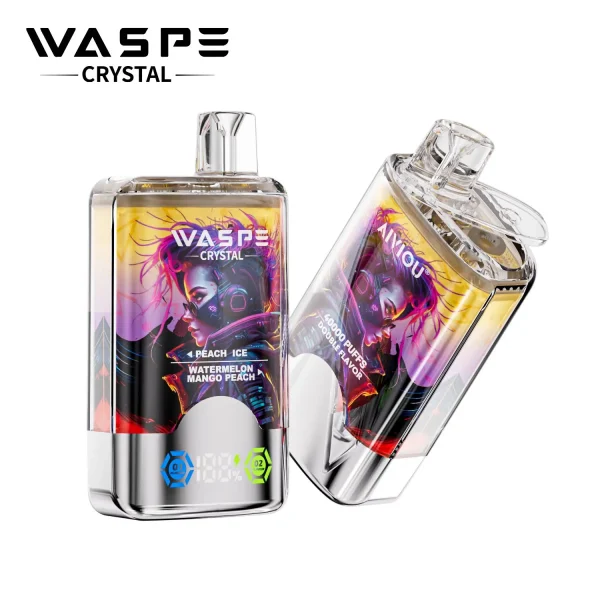 WASPE Crystal 40000 PUFFS Disposable Vape Double Flavor