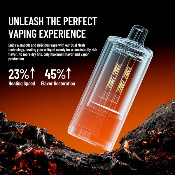STAG BAR Pulse 35000 Puffs Disposable Vape Performance Display