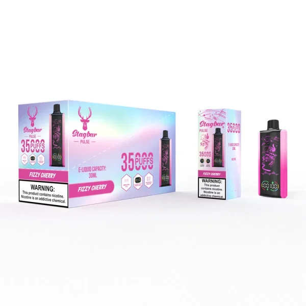 STAG BAR Pulse 35000 Puffs Disposable Vape Product Packaging