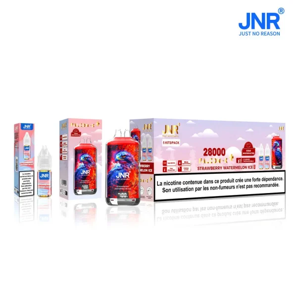 JNR FALCON X PLUS 28000 puffs Refillable Vape Product Packaging