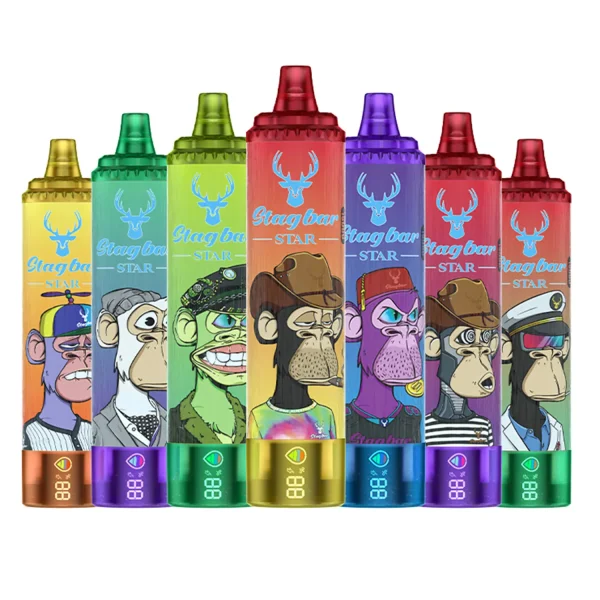 STAG BAR Star 15K Puffs Double Vape Product display
