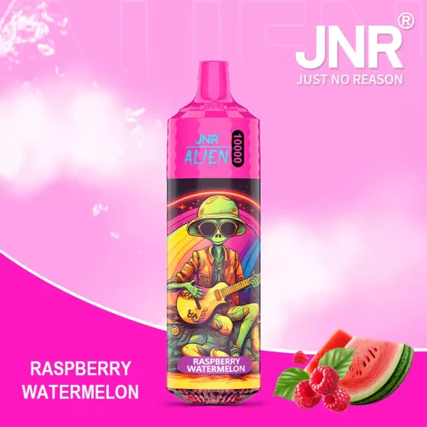 JNR Alien 10000 puffs Disposable Vape RASPBERRY WATERMELON