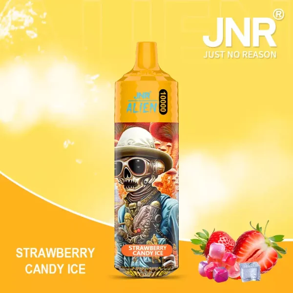 JNR Alien 10000 puffs Disposable Vape STRAWBERRY CANDY ICE