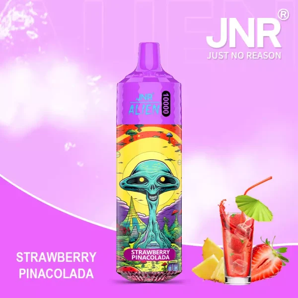 JNR Alien 10000 puffs Disposable Vape STRAWBERRY PINACOLADA