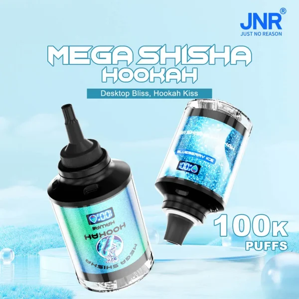 JNR Mega Shisha Hookah 100000 100K Puffs Vape Shisha Hookah 100000