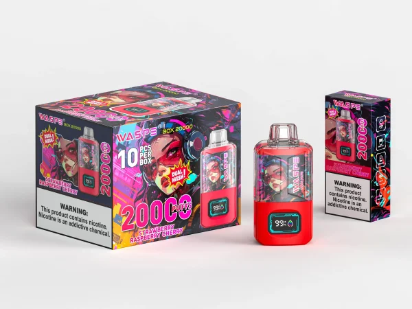 WASPE 20000 PUFFS Dual Mesh Box Disposable Vape