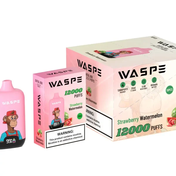 WASPE 12000 Puffs Digital Box Disposable Vape