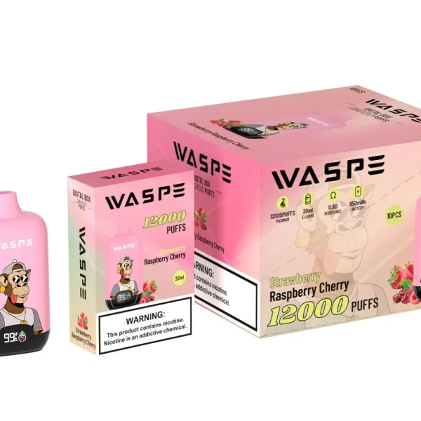 WASPE 12000 Puffs Digital Box Disposable Vape