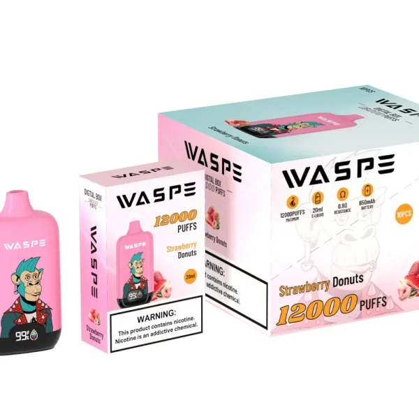 WASPE 12000 Puffs Digital Box Disposable Vape