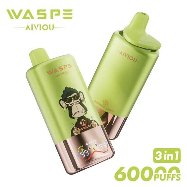 WASPE 3 in 1 60000 PUFFS Triple Flavor Disposable Vape