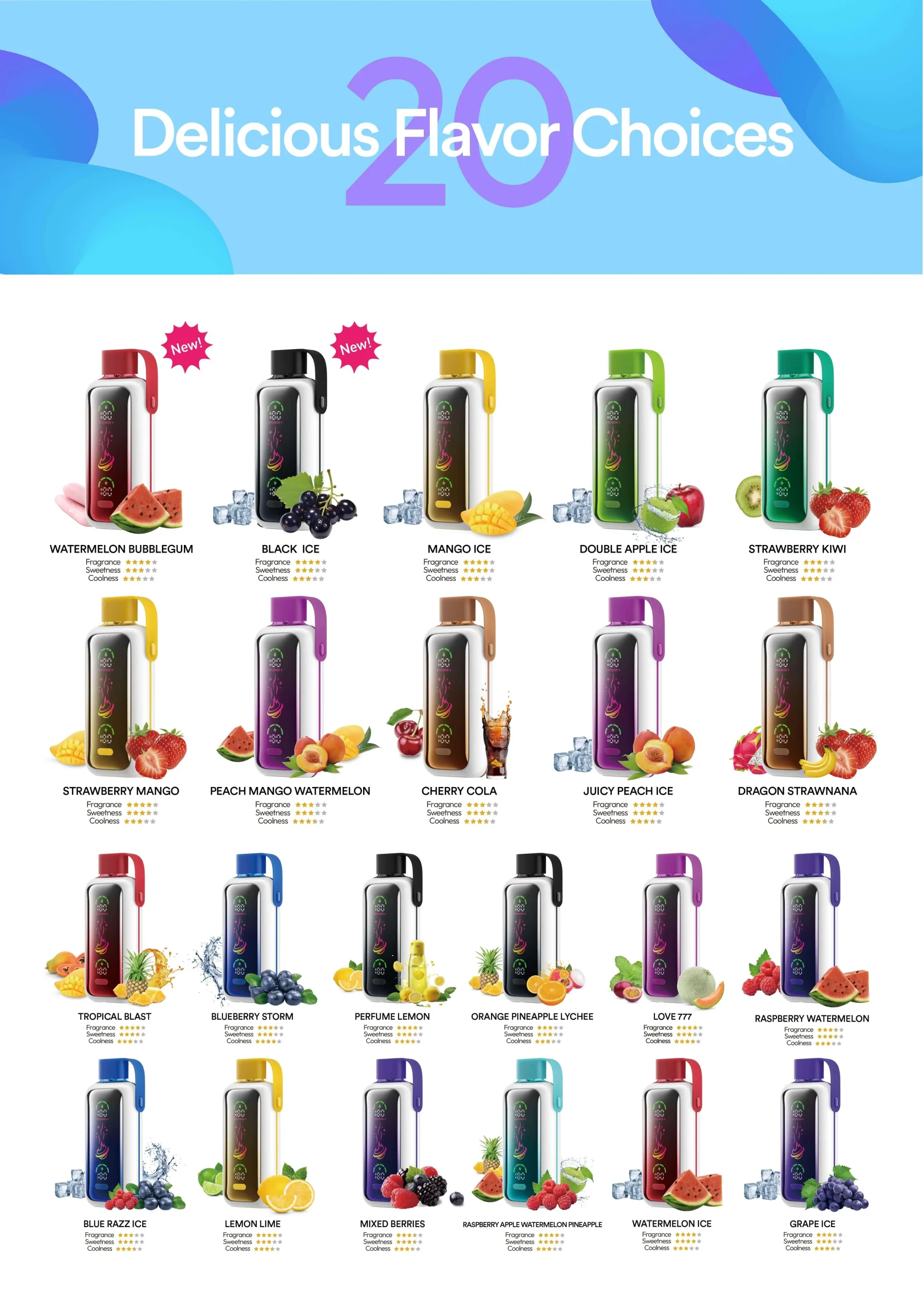 VOZOL Star 20000 Puffs Disposable Vape