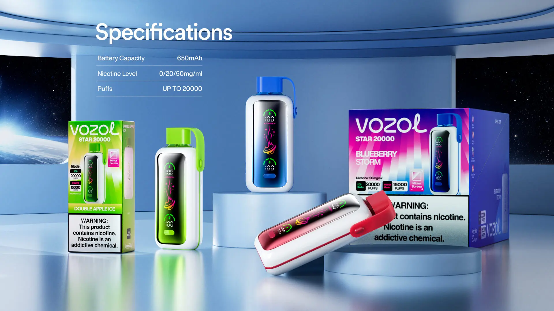 VOZOL Star 20000 Puffs Disposable Vape