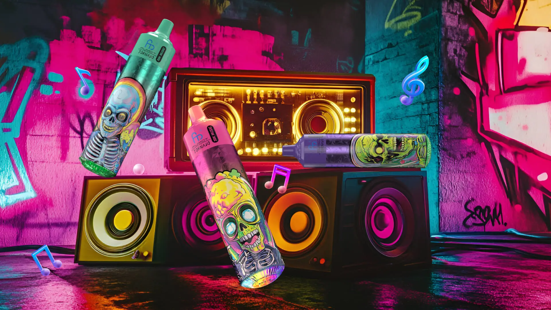 Fumot Tornado 30K Music Disposable Vape