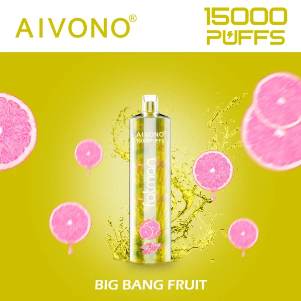 AIVONO 15000 Puffs Disposable Vape BIG BANG FRUIT