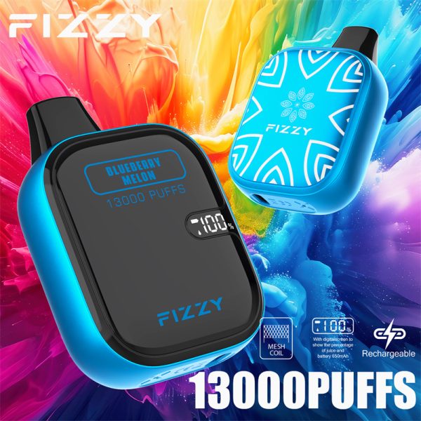 Fizzy Boom 13000 Puffs Disposable Vape BLUEBERRY MELON