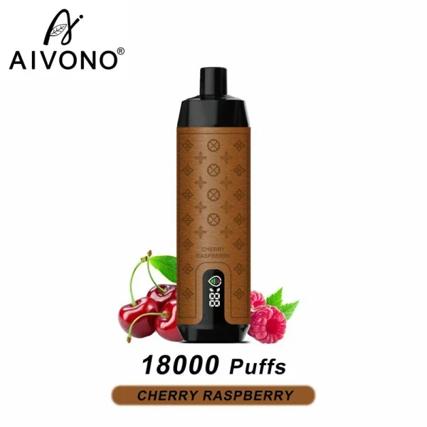 AIVONO 18000 Puffs Disposable Vape CHERRY RASPBERRY