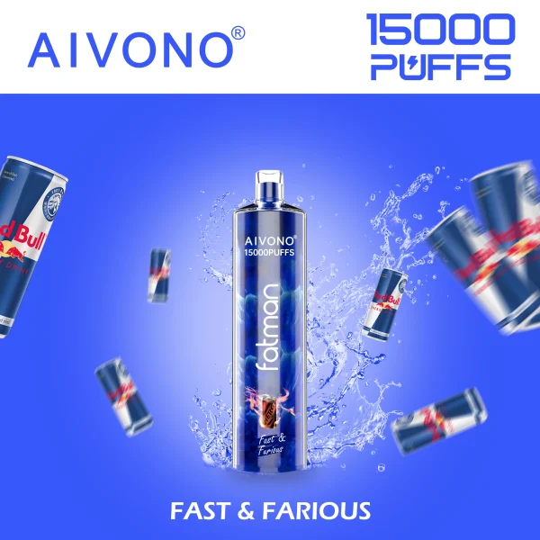 AIVONO 15000 Puffs Disposable Vape FAST & FARIOUS