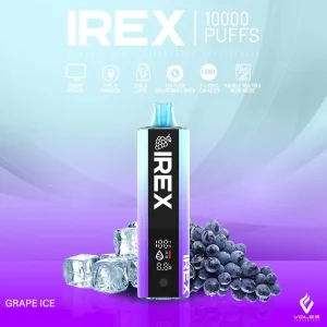 IREX 10000 Puffs Disposable Vape GRAPE ICE