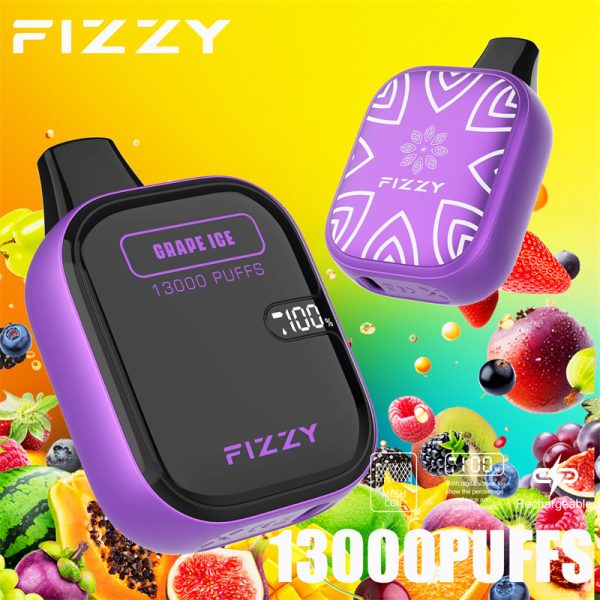 Fizzy Boom 13000 Puffs Disposable Vape GRAPE IGE