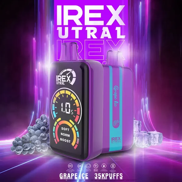 IREX URAL 35k puffs Disposable Vape GRAPEACE