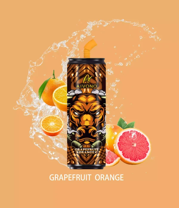 AIVONO Winner 6000 Puffs Disposable Vape GRAPEFRUIT ORANGE