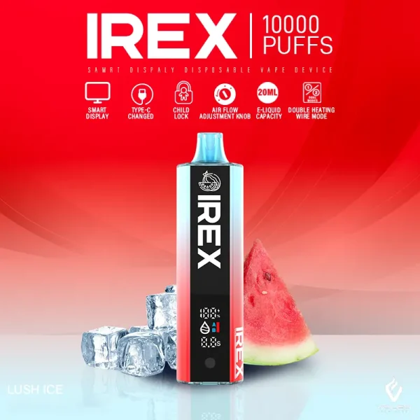 IREX 10000 Puffs Disposable Vape LUSH ICE