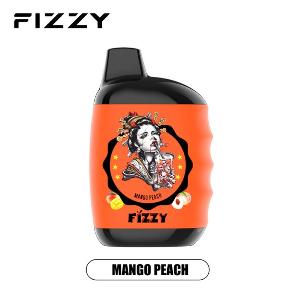 Fizzy GREAT 10000 Puffs Disposable Vape MANGO PEACH