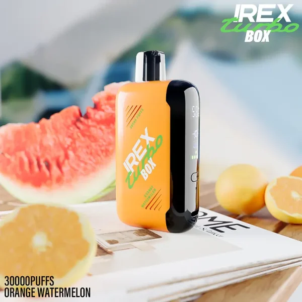 IREX Tubro box 30000 puffs Disposable Vape ORANGE WATERMELON