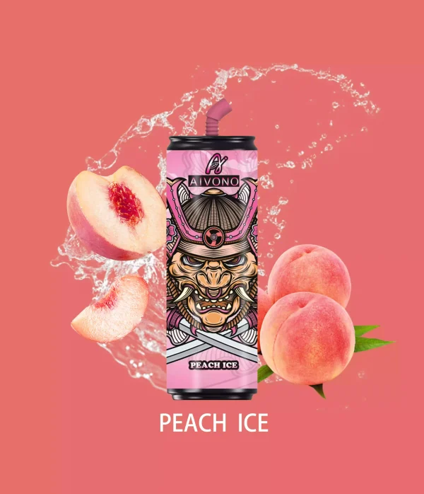 AIVONO Winner 6000 Puffs Disposable Vape PEACH ICE