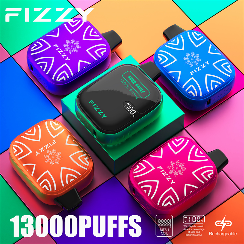 Fizzy Boom 13000 Puffs Disposable Vape Product Display
