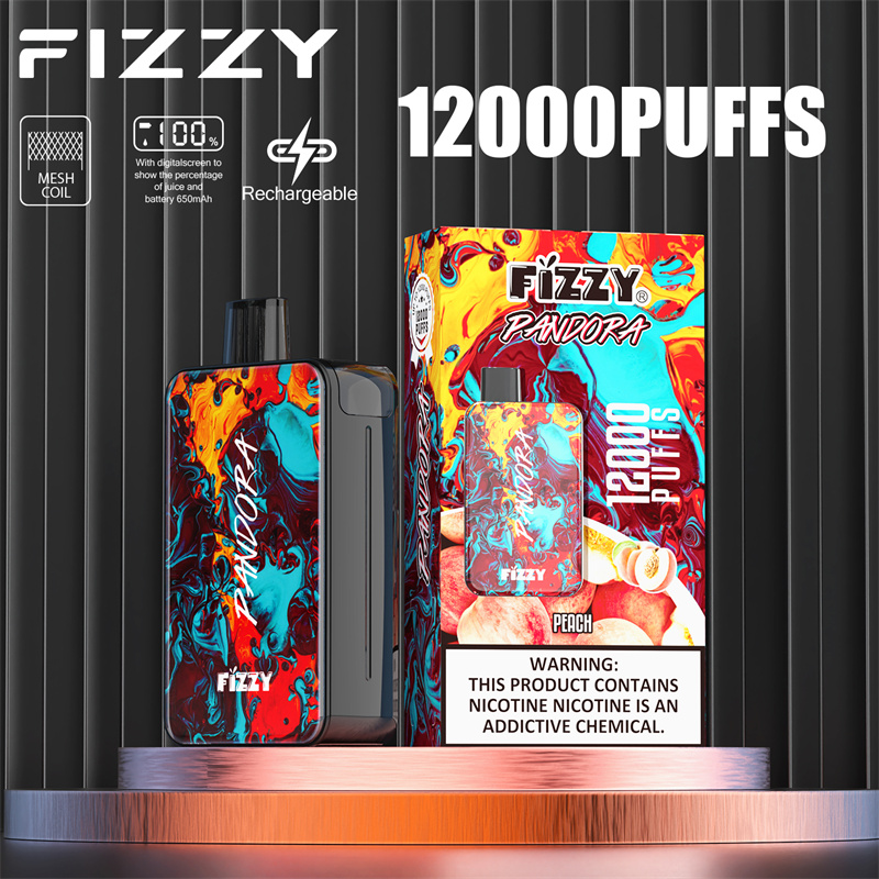 Fizzy Pandora 12000 Puffs Disposable-Vape Product Packaging