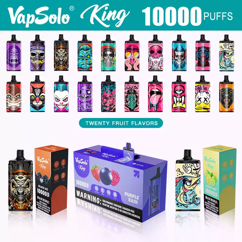 Vapsolo King 10000 Puffs Disposable Vape Product display