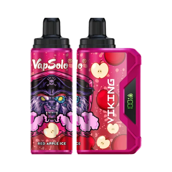 Vapsolo Viking 12000 puffs Disposable Vape RED APPLE ICE