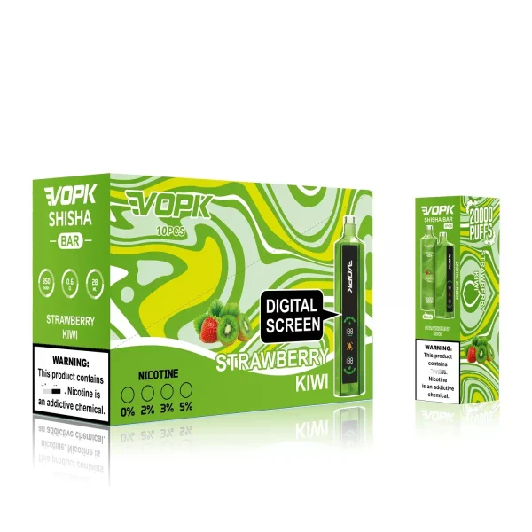 VOPK Shisha Bar 20000 Puffs Disposable Vape STRA WBERRY