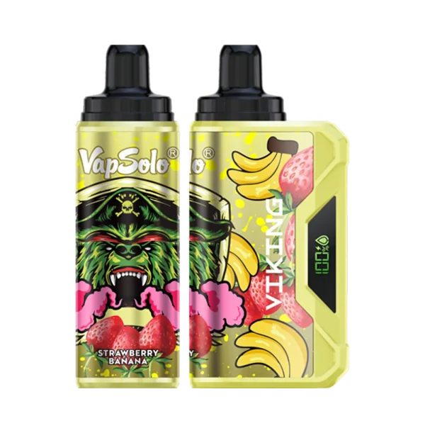Vapsolo Viking 12000 puffs Disposable Vape STRAWBERRY BANANA