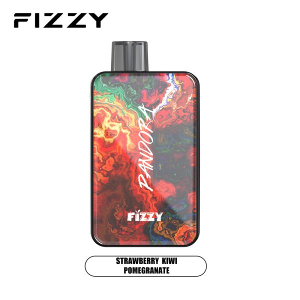 Fizzy Pandora 12000 Puffs Disposable-Vape STRAWBERRY KIWIPOMEGRANATE