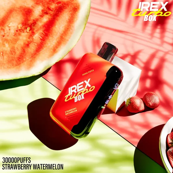 IREX Tubro box 30000 puffs Disposable Vape STRAWBERRY WATERMELON