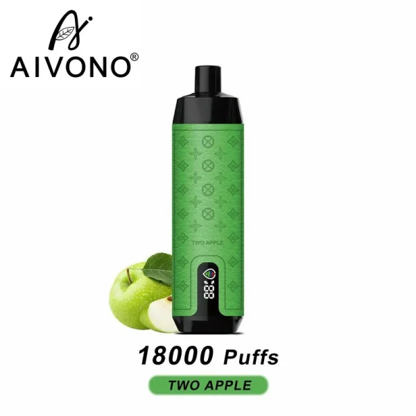 AIVONO 18000 Puffs Disposable Vape TWO APPLE