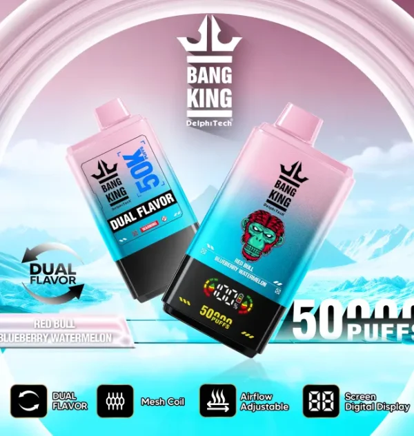 Bang Vape Bang King 50K Puffs Dual Flavors Disposable Vape