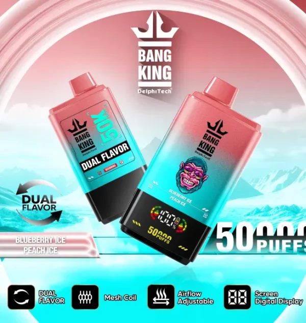 Bang Vape Bang King 50K Puffs Dual Flavors Disposable Vape