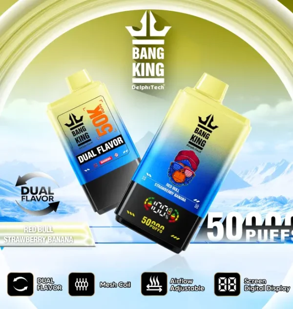 Bang Vape Bang King 50K Puffs Dual Flavors Disposable Vape