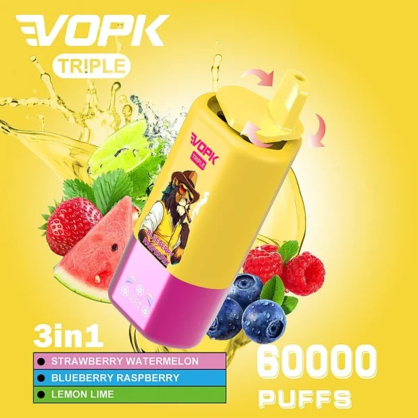 VOPK-TRIPE 60000PUFFS Disposable Vape